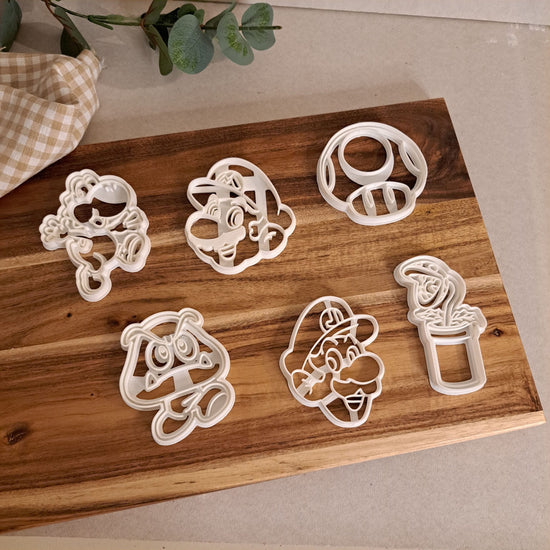 Moldes para galletas Super Mario Bross