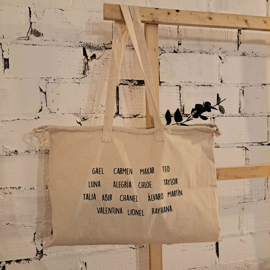 Bolsa personalizada de algodón