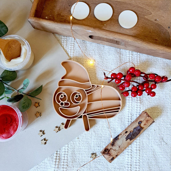 Bandeja Sensorial rellenable Tió de Nadal