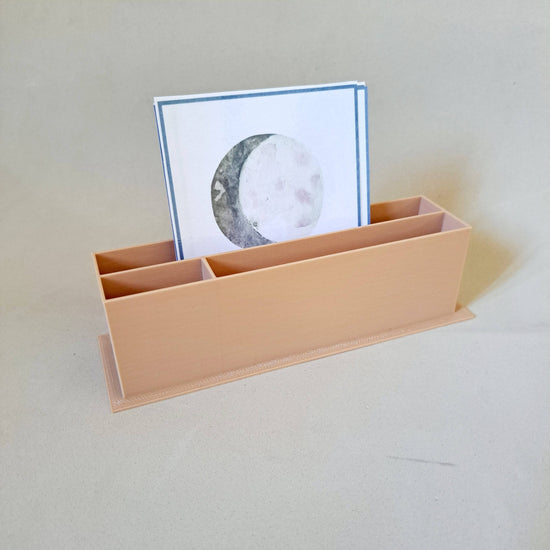 Soporte de tarjetas 3 partes