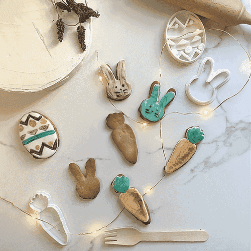 Moldes galletas Pascua