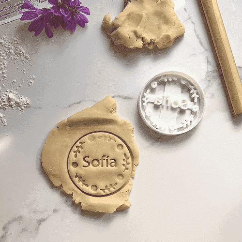 Cookie cutter Corona floral
