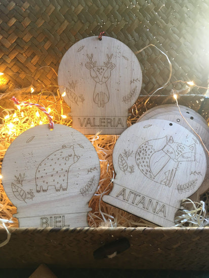 Bola de navidad personalizada ¨ Bola de nieve¨