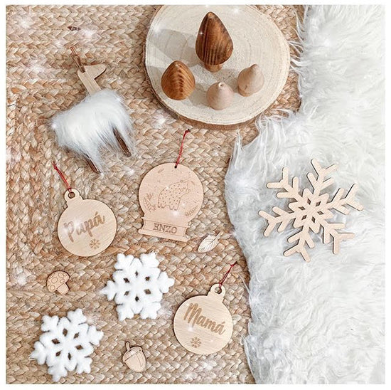 Bola de navidad personalizada ¨ Bola de nieve¨