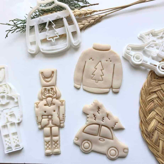 Pack eco-moldes ¨Vintage x-mas¨