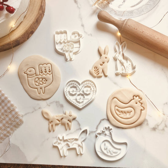 Pack de Moldes de galletas Folk