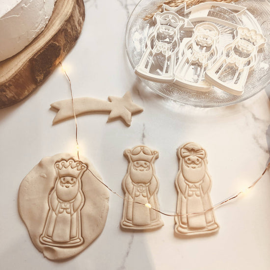 Moldes de galletas Los Tres Reyes Magos