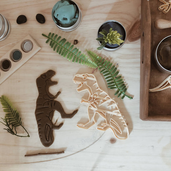 Eco-moldes Dinosaurios