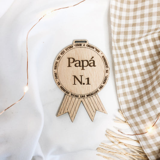 Medallón Papá N.1
