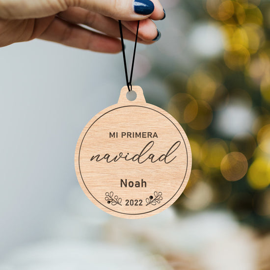 Bola de Navidad ¨Mi primera navidad¨