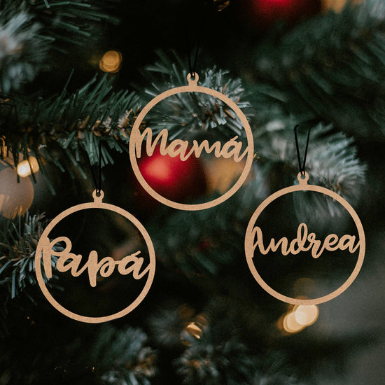 Bola de Navidad personalizada