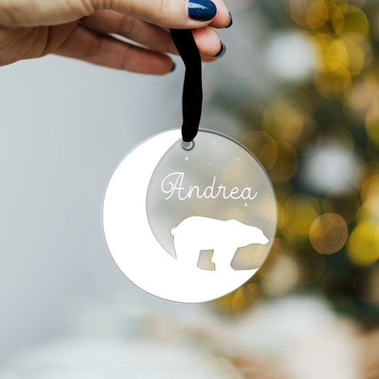 Bola de Navidad personalizada Oso Polar