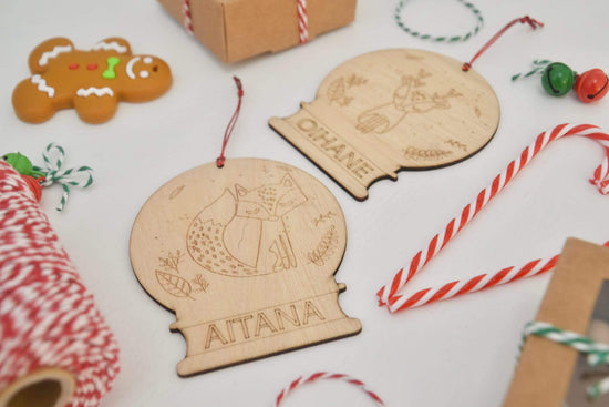 Bola de navidad personalizada ¨ Bola de nieve¨