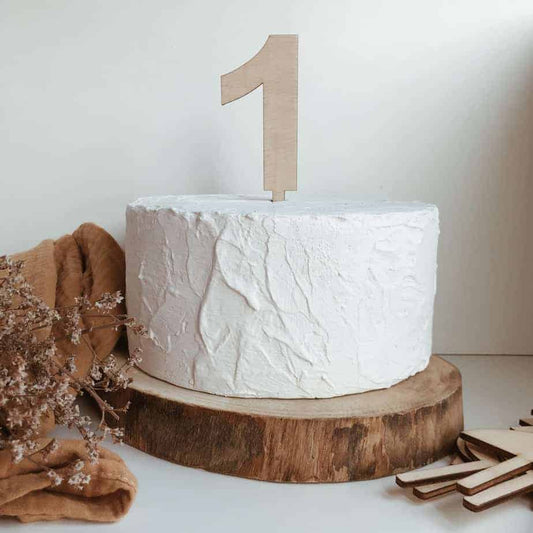 Cake topper numeral