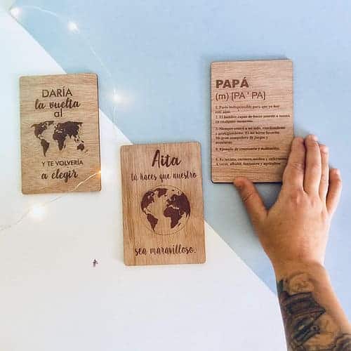 Wooden Cards