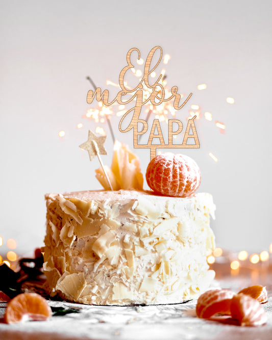 Cake Topper Papá