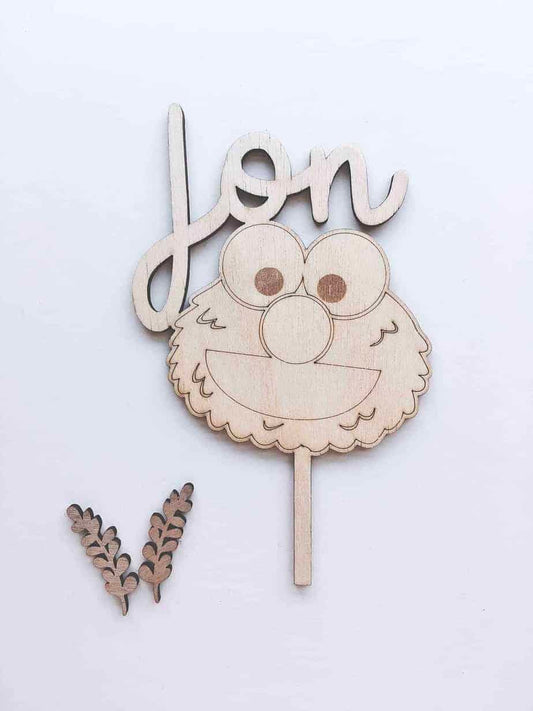 Cake Topper Grabado Personalizado